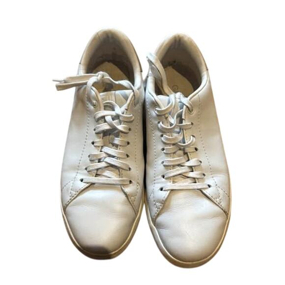 Shoes - Cole Haan White leather Sneakers Size 7 Barely worn